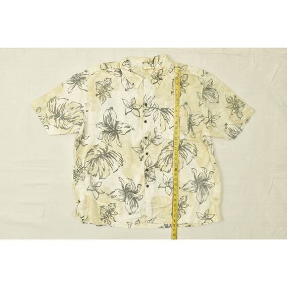 Men's Panama Jack Big & Tall Size 3XL Floral Hawaiian Shirt RAMIE - Picture 3 of 8